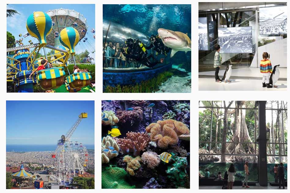 The aquarium in Barcelona