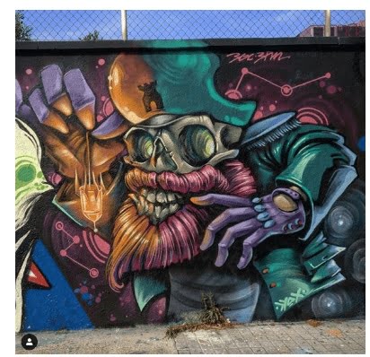 street art in Barcelona