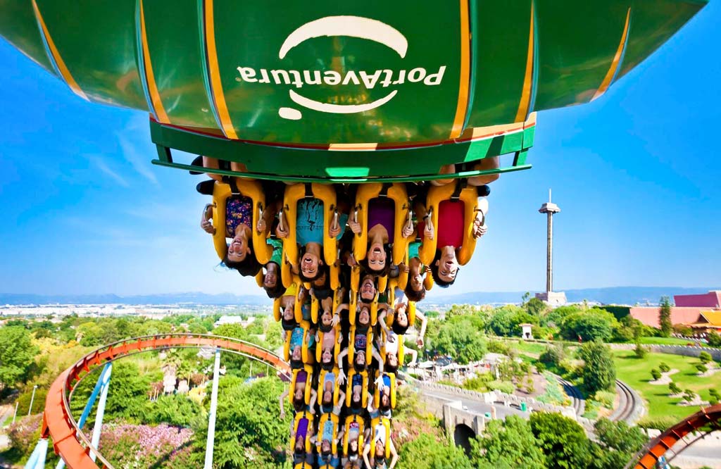 Port aventura in Barcelona wat te doen op citytrip met kinderen.