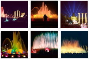 Barcelona Magic Fountain show times 2024