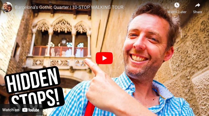 Gotische wijk moet je gezien hebben in Barcelona