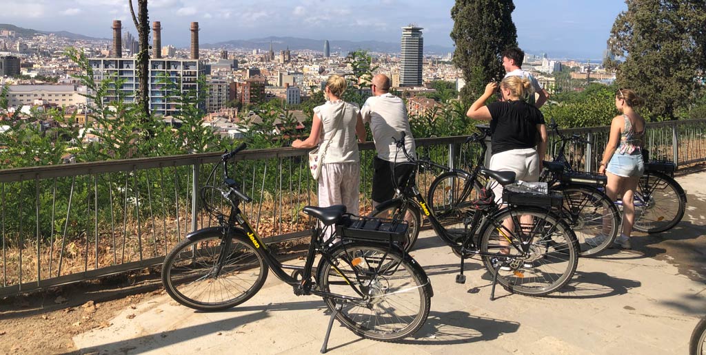 E-bike-pano-tour-Barcelona