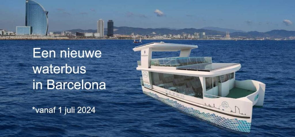 waterbus in Barcelona