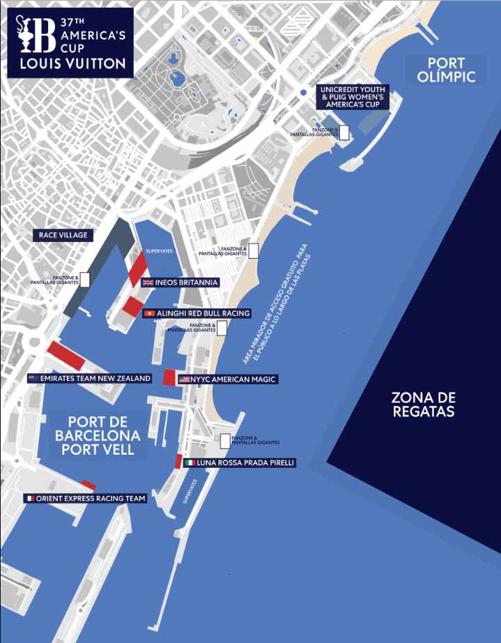 America's Cup Barcelona 2024