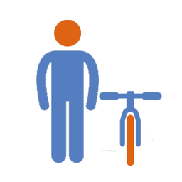 Icon representing adult pricing information