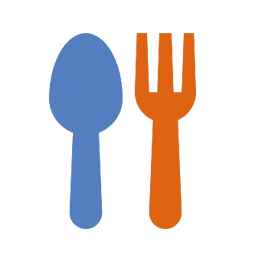 Cutlery icon representing the Tapas Bike Tour by Perry Tours in Barcelona.