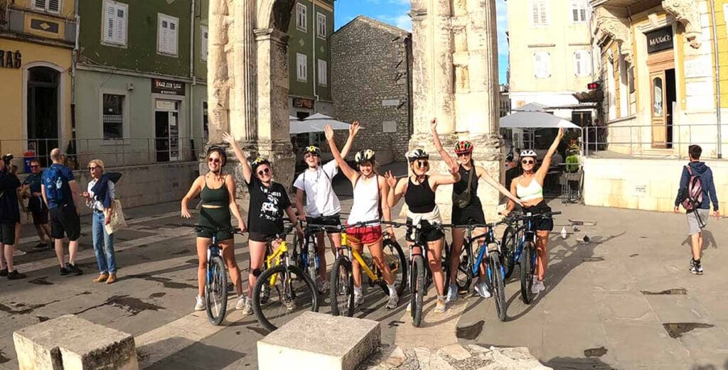 cycling in Pula