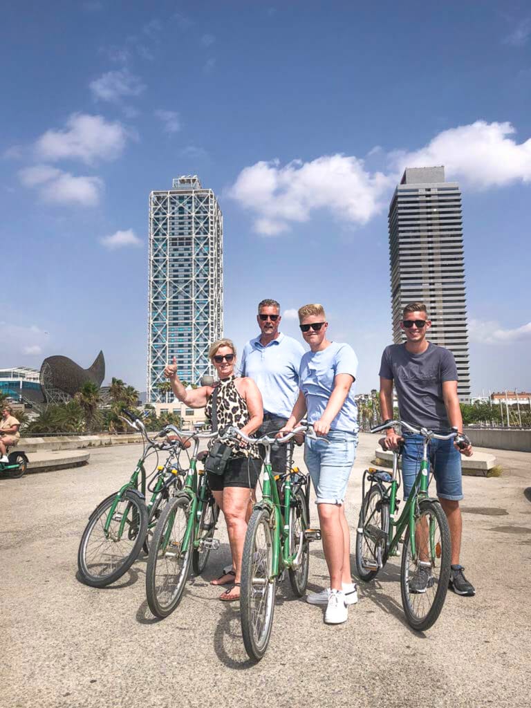 Fietstour Barcelona met Kinderen