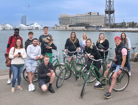 Studenten-tour-in-Barcelona